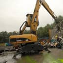 Surrey Recycling Centre. Credit Surrey County Council. Cleared for use