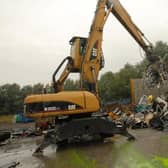 Surrey Recycling Centre. Credit Surrey County Council. Cleared for use