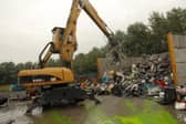 Surrey Recycling Centre. Credit Surrey County Council. Cleared for use