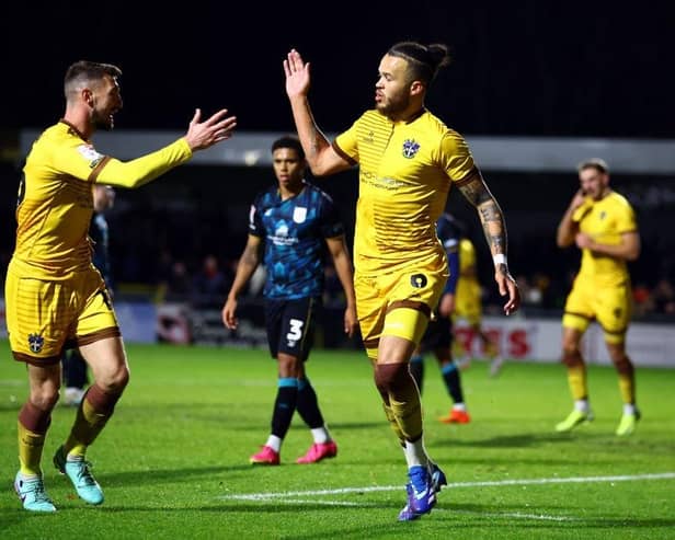 Sutton United have won 20 points at the 60 minute mark this season.