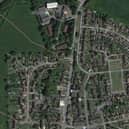 Outline for the postcode of the development, land west of Godstone. (Credit: Google street view)