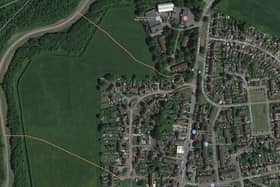 Outline for the postcode of the development, land west of Godstone. (Credit: Google street view)
