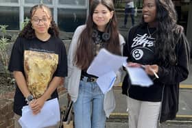 Oakwood School students celebrate receiving their GCSE results