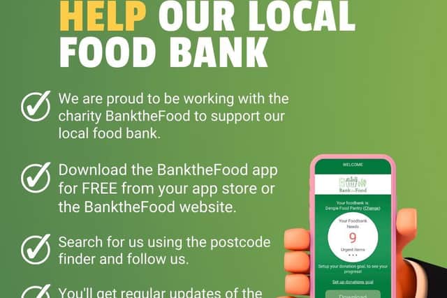 BanktheFood appeals for schools to use the app to help local food banks
