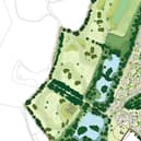 Plans for 200 homes in Little Bookham  (image Thakeham)