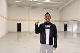 Anand Darshan, warehouse manager at FareShare Sussex &amp; Surrey at the new factory in Guildford
