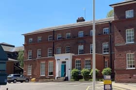 Outside Guildford Borough Council's HQ, Millmead House. (Credit: Guildford Borough Council)