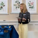 HRH The Duchess of Gloucester, Royal Patron of Turn2us, the parent charity of Elizabeth Finn Homes, visits Eversfield Care Home in Reigate for the official opening of the new nursing wing. Seen with Dr Olivia Curno, CEO of EFH. Picture by Teri Pengilley 2025/EFH
