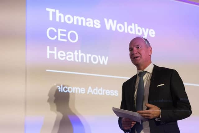 The summit was held in partnership with local chambers of commerce and business groups and included over 20 speakers taking to the stage. They included panel discussions, suppliers and airport bosses, alongside speeches from Heathrow CEO Thomas Woldbye. Picture: Heathrow