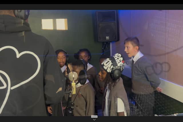 Chestnut Park pupils hope their efforts can enjoy similar success to that of The Spark that was a viral sensation from a group of children in Ireland and declared the song of the summer.