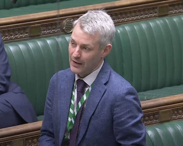 Woking MP Will Forster (image Parliament TV)
