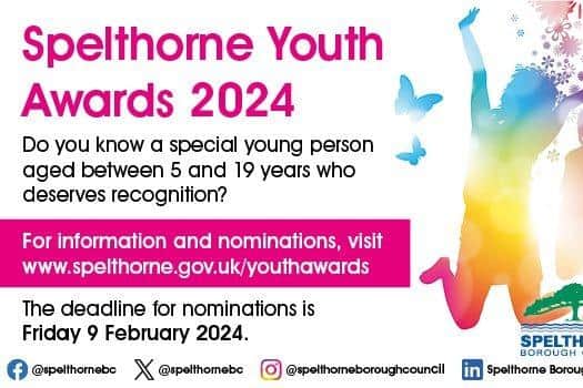 Spelthorne Youth Awards. Picture: Spelthorne Borough Council