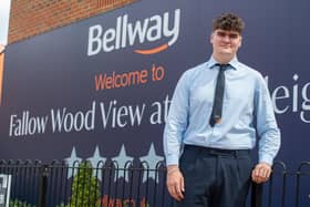 Jack is building a career in construction after a heart condition ended his hopes of becoming a professional rugby player