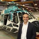 Former air ambulance patient Sam Resouly was seriously injured during a cycle ride