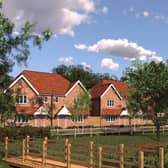 CGI of proposed development on Park Lane, Warlingham. (Credit: Chartwell Land and New Homes Ltd/Addo Designs)