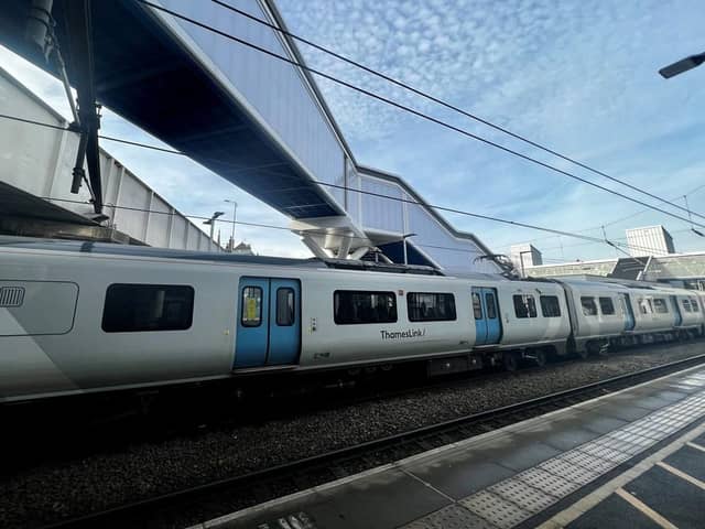 Track replacement on the Thameslink route in central London means that from Christmas Day to Sunday, December 29, the line from St Pancras International to Herne Hill is closed. Picture courtesy of Network Rail