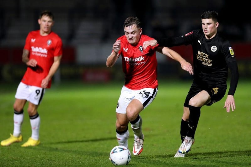 Wrexham have completed the capture of Luke Bolton from Salford City. The winger turned full-back arrives in North Wales on a deal which will keep him at the Club until the end of the 2025/26 season. He made twenty appearances for Salford City in Sky Bet League Two this season (club website)