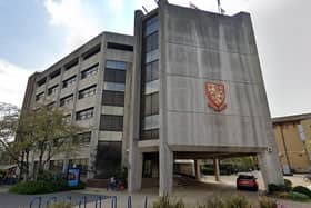 Surrey is home to some of the country’s most indebted councils, with bankrupt Woking leading the way at about £2.6 billion in the red. Picture courtesy of Google