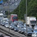 A new nationwide study from webuyanycar has revealed the top pet peeves on UK roads with car users getting annoyed by fellow road users an average of 11 times a week, as tailgating (31 percent) ranks as the highest annoyance. (Photo by JUSTIN TALLIS/AFP via Getty Images)