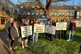 Waverley CIL protests (image  Waverley Conservative Council Group)