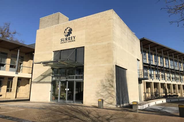 Surrey County Council headquarters. Credit: Emily Coady-Stemp