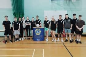 Many students from Alton got involved in the charity matches.