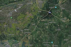 The A3 between Send (South of the M25) and Junction 10 of the M25 (Wisley) will be shut in both directions from 9pm on Friday 23 to 6am Monday 26 February 2024. Picture: Google Maps