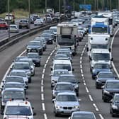 The M25 will be shut for a full weekend for the second time this year as work on the £317m Junction 10 improvement scheme continues. Picture by JUSTIN TALLIS/AFP via Getty Images