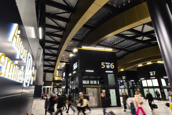 The upgraded Gatwick Airport station opened to passengers on the morning of November 21, 2023. Picture: Network Rail