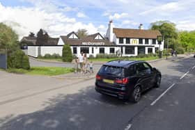 Visual of proposed McDonald's on Portsmouth Road, Cobham. (Credit: McDonald's/ Elmbridge Borough Council planning documents)