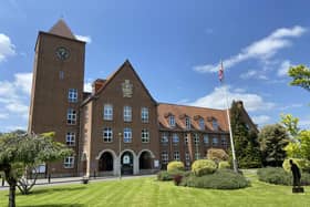 Spelthorne Borough Council offices in Knowle Green, Staines. Credit: Emily Coady-Stemp