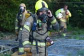 Crews are currently responding to a fire at a derelict building on Ifield Green, Crawley.