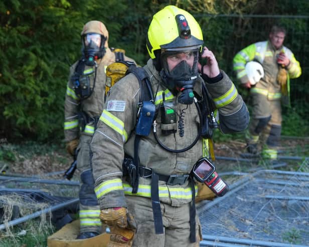 Crews are currently responding to a fire at a derelict building on Ifield Green, Crawley.