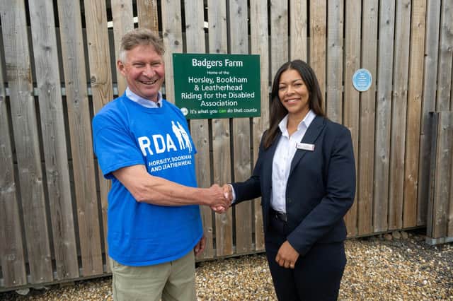 Horsley, Bookham and Leatherhead Riding for the Disabled Association (RDA) provides therapy and enjoyment for children as young as four, through to young adults with disabilities