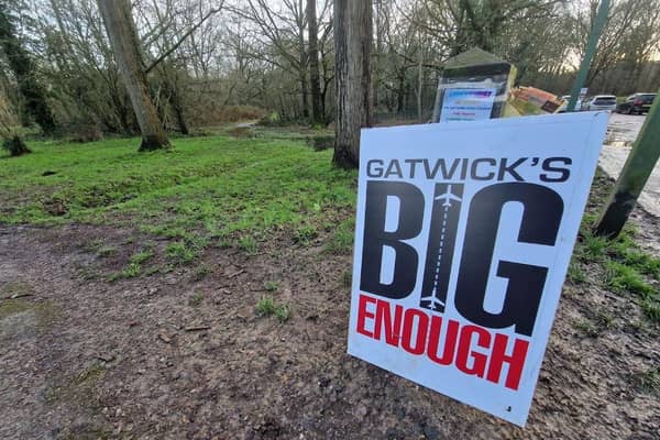 The Green Party have reacted to reports that the Government will reportedly give the go-ahead to turn London Gatwick’s emergency runway into a second operational runway. Picture by Mark Dunford