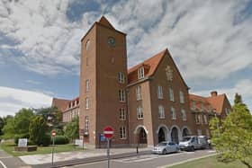 Spelthorne Borough Council offices Knowle Green, Staines. Credit Google Street View