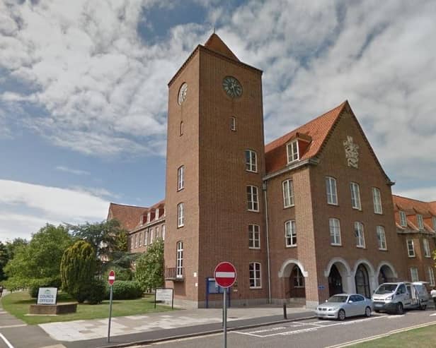 Spelthorne Borough Council offices Knowle Green, Staines. Credit Google Street View