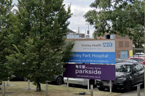 Frimley Park Hospital (Image Google)