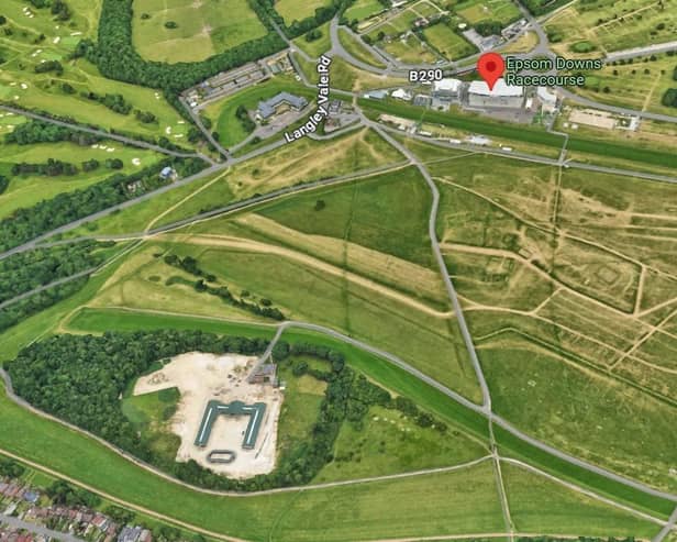 A total of four arrests were made over two days in the area in and around the racecourse. Picture courtesy of Google