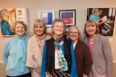 Fran together with her book club friends