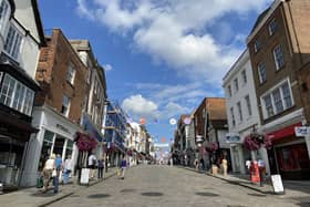 Guildford high street. Credit: Emily Coady-Stemp