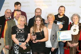 Winners at the inaugural Civic Awards earlier this year. Picture: Runnymede Borough Council