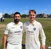 CP Singh (left) and Regan Derham