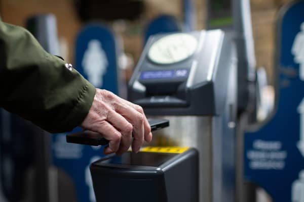 Scan and go: Barcode tickets can be scanned at every single ticket gate on the GTR network, saving customers time. Picture contributed