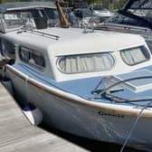 The owner of this boat was found guilty of not having a boat registration (Image Environment Agency)