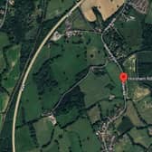 Officers were called to the A24 Horsham Road after a motorcyclist was found unresponsive in the road. Picture courtesy of Google