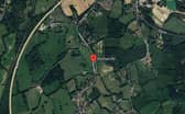 Officers were called to the A24 Horsham Road after a motorcyclist was found unresponsive in the road. Picture courtesy of Google