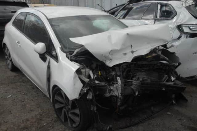She continued to travel along the 70mph national speed limit road in the wrong direction for approximately 1.25km, before her white Kia Rio collided with a black Nissan Leaf driven on the correct side of the road