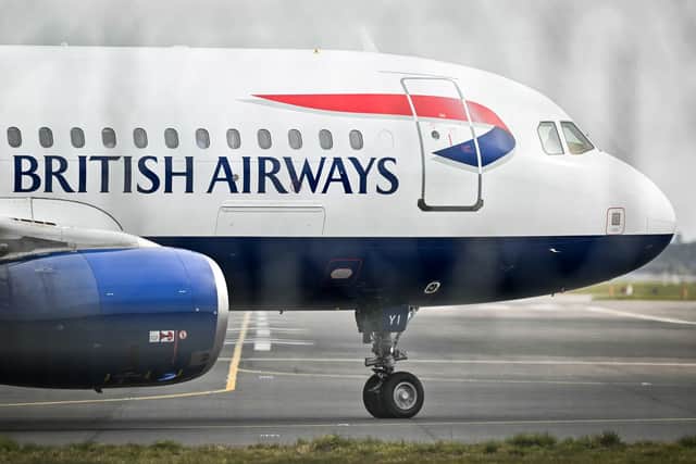 A fire broke out on a British Airways plane at Gatwick Airport last year after a pilot mixed up his left and right hands, an investigation has found. Picture by GLYN KIRK/AFP via Getty Images