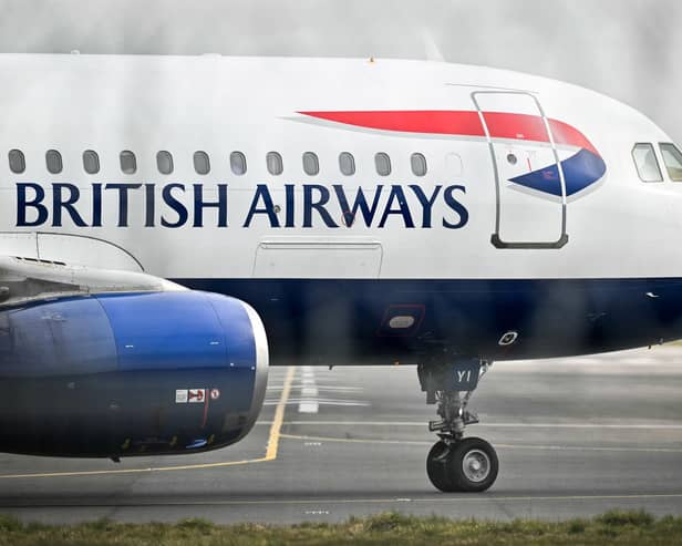 A fire broke out on a British Airways plane at Gatwick Airport last year after a pilot mixed up his left and right hands, an investigation has found. Picture by GLYN KIRK/AFP via Getty Images